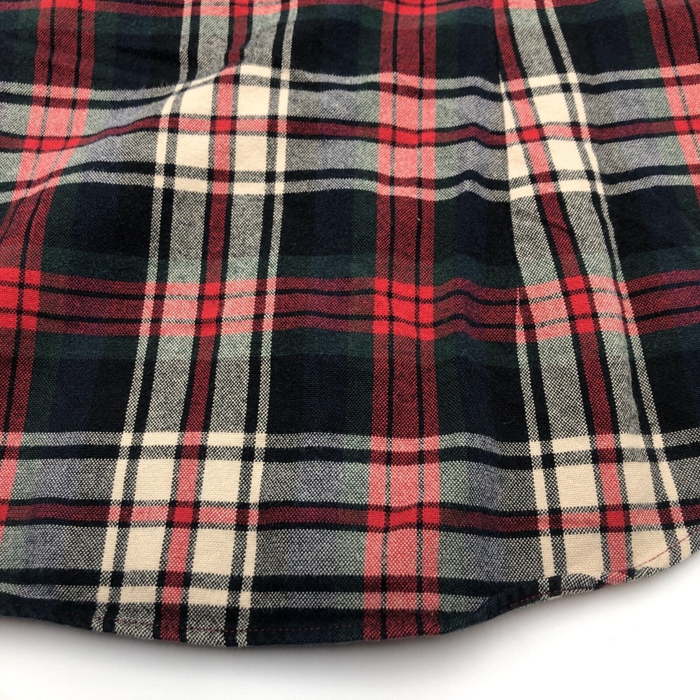 Ralph Lauren Womens Flannel Shirt Button Up Multicolored Red Green Blue Size 8 - Picture 16 of 16